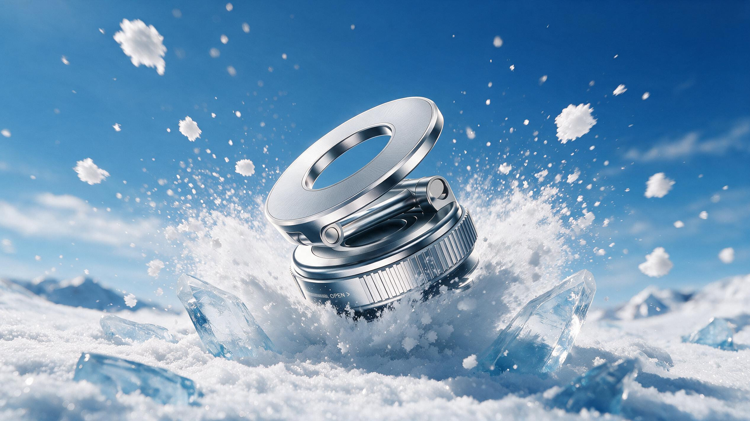 冰雪环境中的金属产品